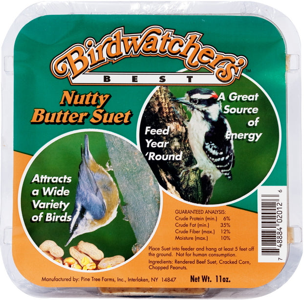 Pine Tree Farms / Birdwatcher's Best Suet Cakes - 11-12 oz