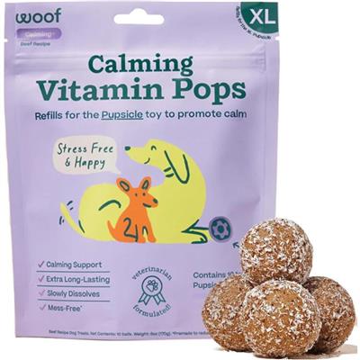 Woof Dog Pupsicle Calming Refill Pop: XL 12oz