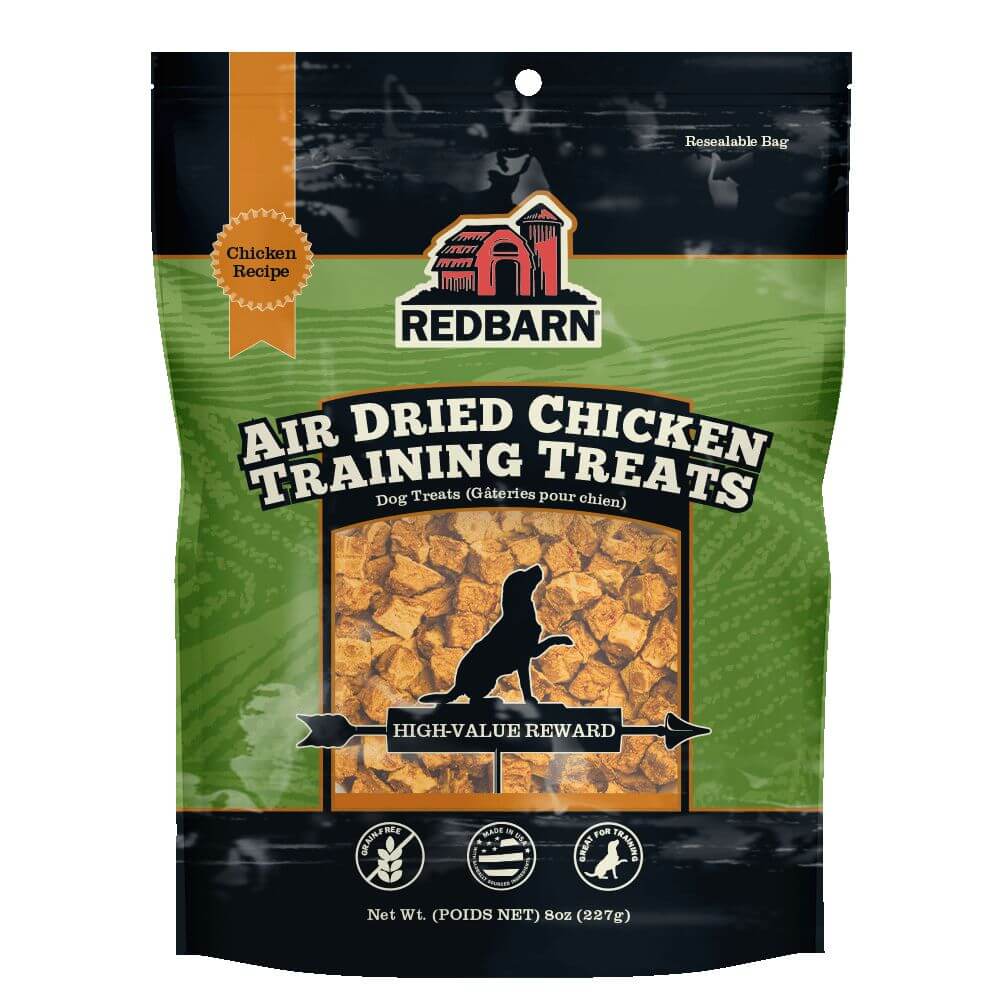 Redbarn air dried training treats - chicken