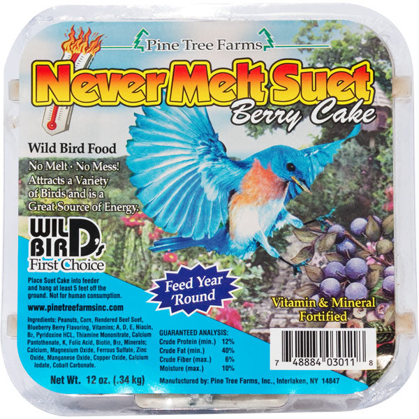 Pine Tree Farms / Birdwatcher's Best Suet Cakes - 11-12 oz