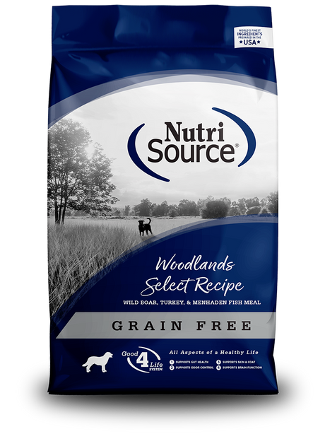 NutriSource® Woodlands Select Recipe Grain Free Dog Food