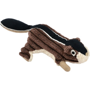 Tall Tails Plush Squeaker Chipmunk Dog Toy 5 inches