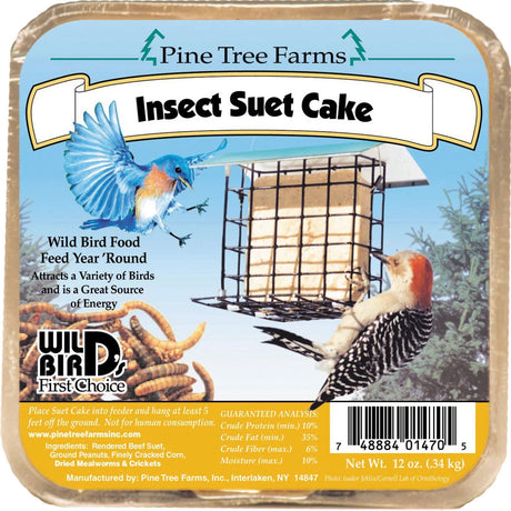 Pine Tree Farms / Birdwatcher's Best Suet Cakes - 11-12 oz