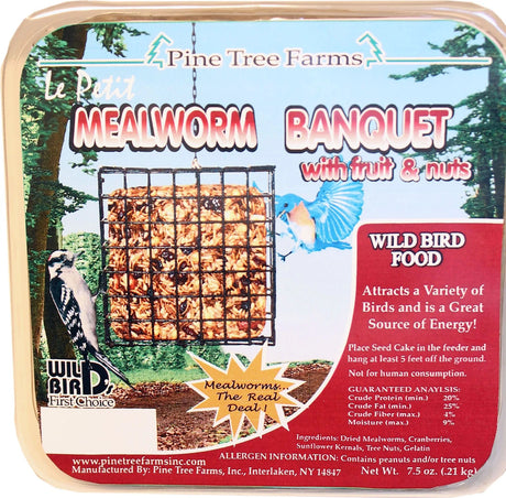 Pine Tree Farms Seed & Nut Cakes/Bells