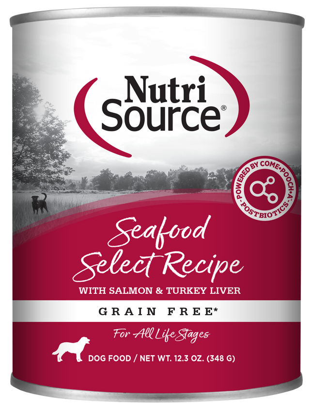 NutriSource Seafood Select Grain Free Wet Dog Food