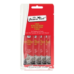 Fussie Cat Puree 4 pack Tube Grain Free Cat Treats