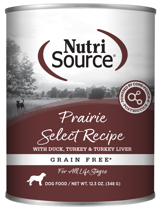 NutriSource Prairie Select Grain Free Wet Dog Food