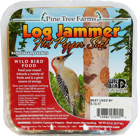 Pine Tree Farms Log Jammer Suet Plugs