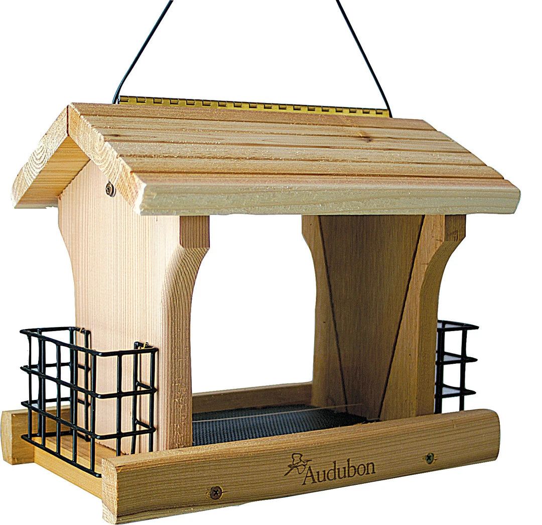 Audubon Cedar Ranch Feeder w/ Suet Cages