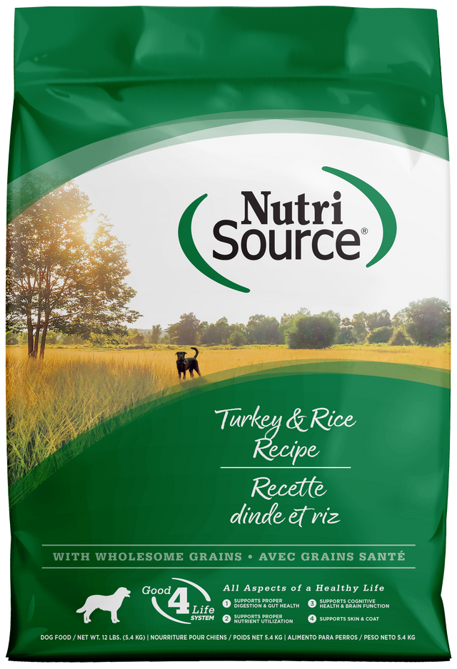 NutriSource® Turkey & Rice Recipe Dog Food
