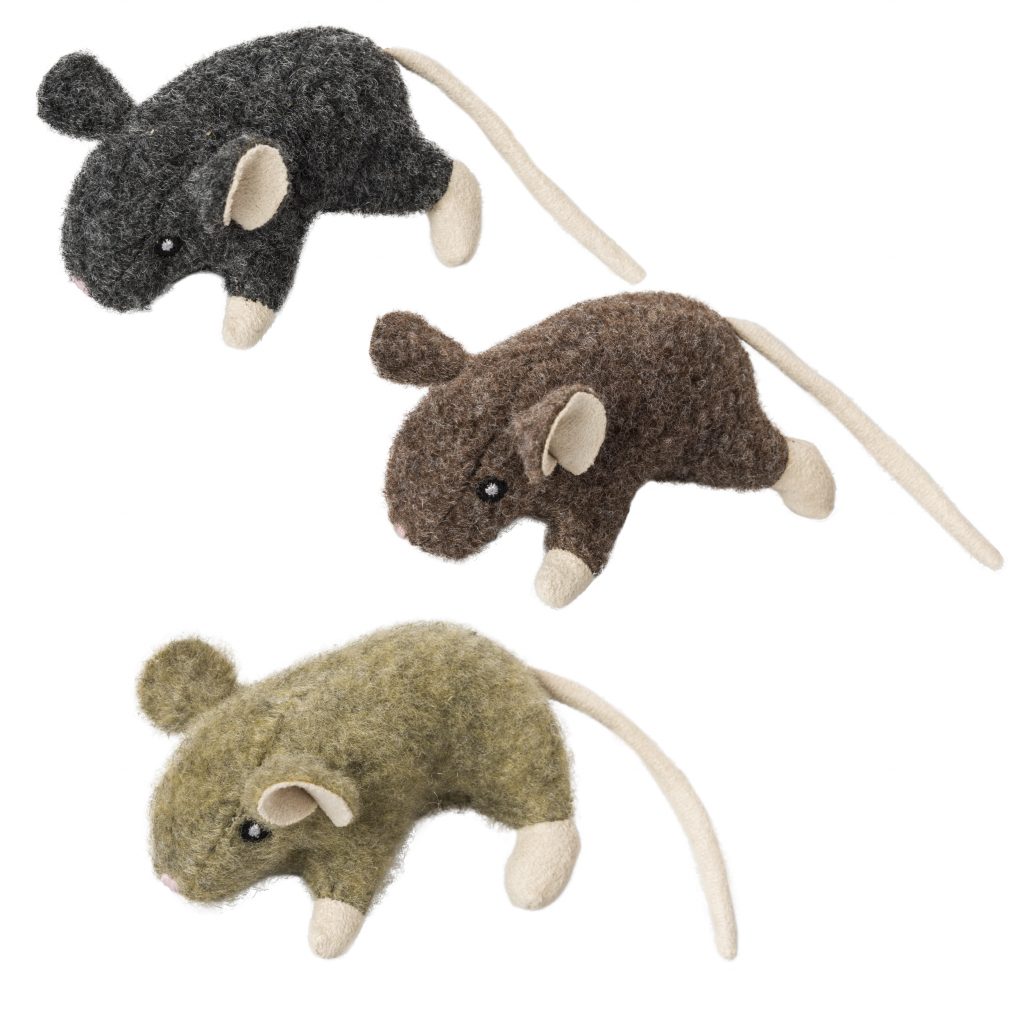 Spot Fuzzy Wool Mouse Willie with Catnip: 690575