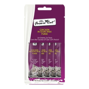 Fussie Cat Puree 4 pack Tube Grain Free Cat Treats