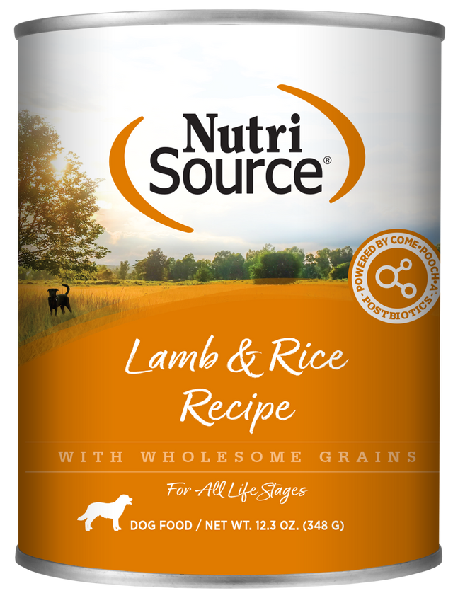 NutriSource Lamb & Rice Wet Dog Food