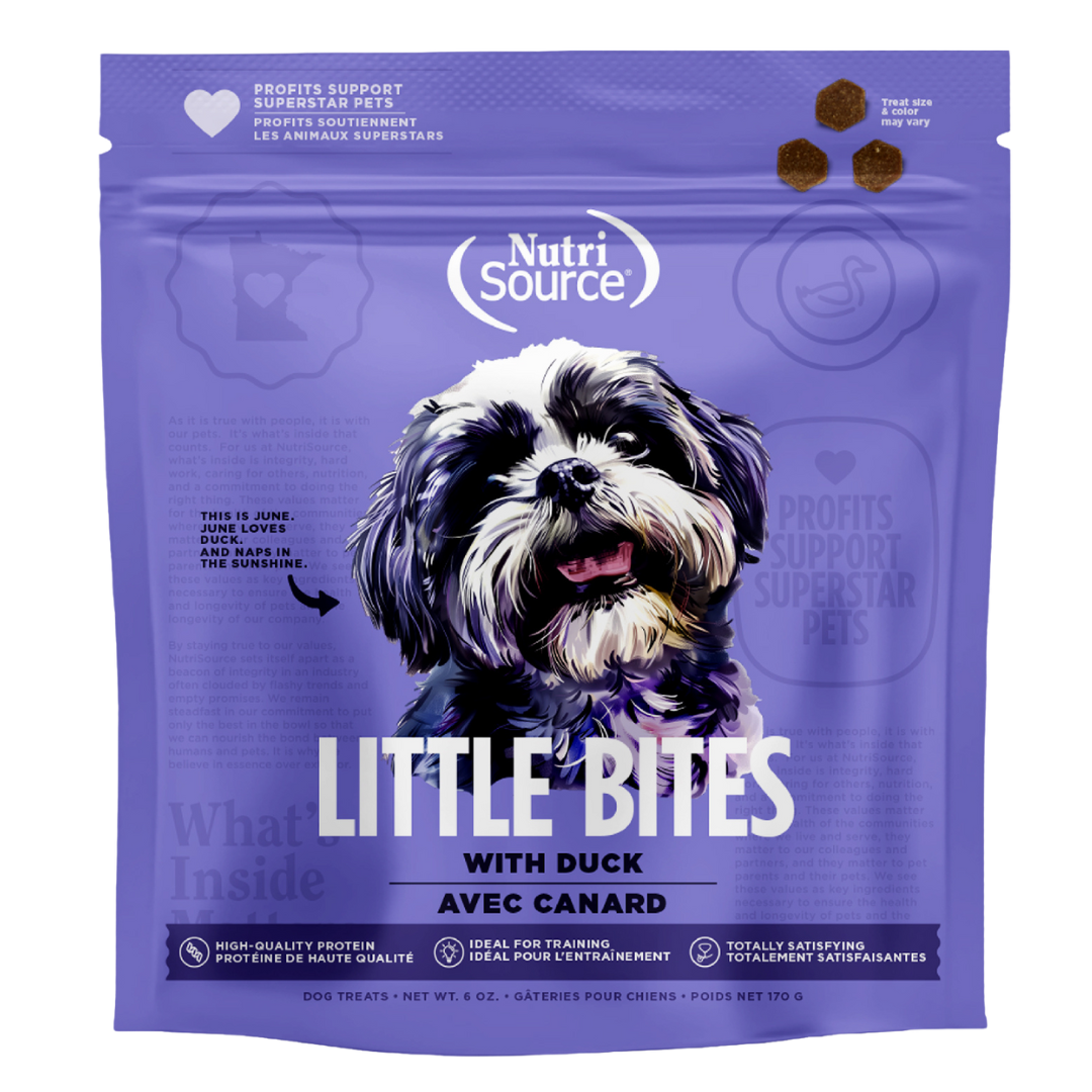 NutriSource Little Bites Duck Dog Treat