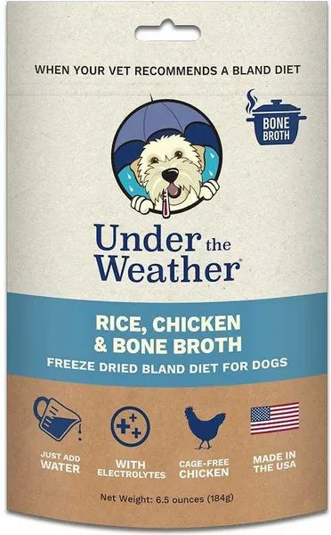 Under The Weather Freeze Dried Bland Diet for Dogs