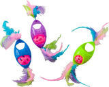Spot Tie Dye Jingle Roller Cat Toy