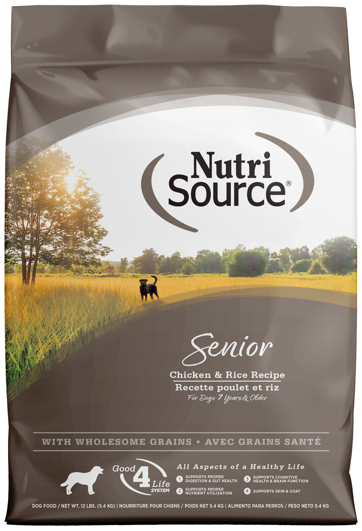 NutriSource® Senior Chicken & Rice Recipe Dog Food