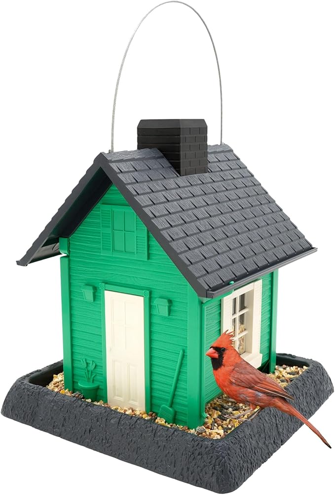 Fiesta Village Fiesta Green Cottage Bird Feeder