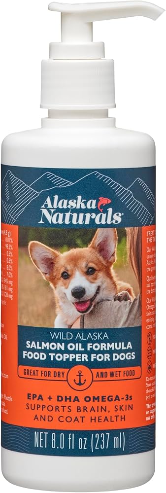Alaska Naturals Salmon Oil Formula for Dogs 8 oz