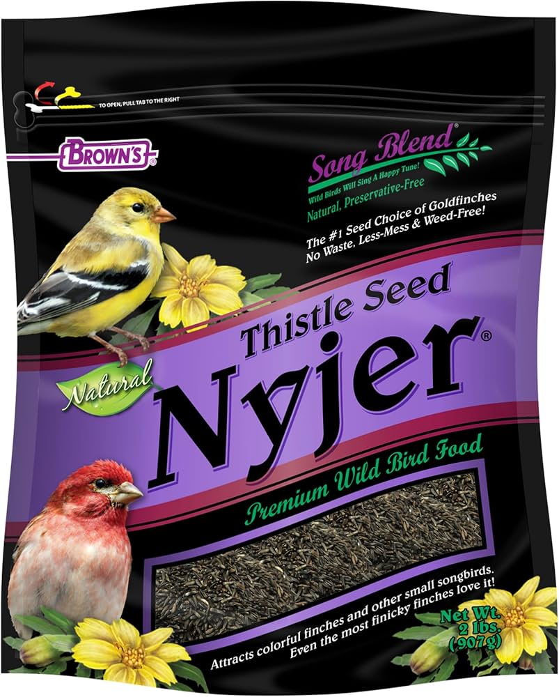 Brown's Nyjer Thistle Seed Song Blend: 2lb