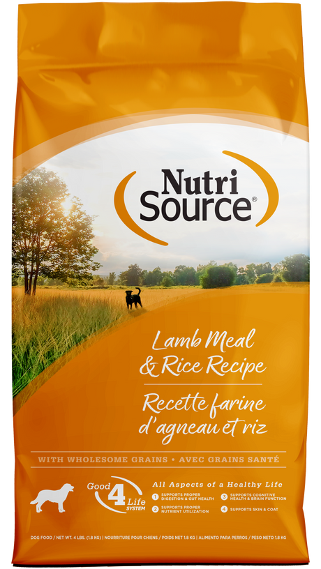 NutriSource® Lamb Meal & Rice Recipe Dog Food
