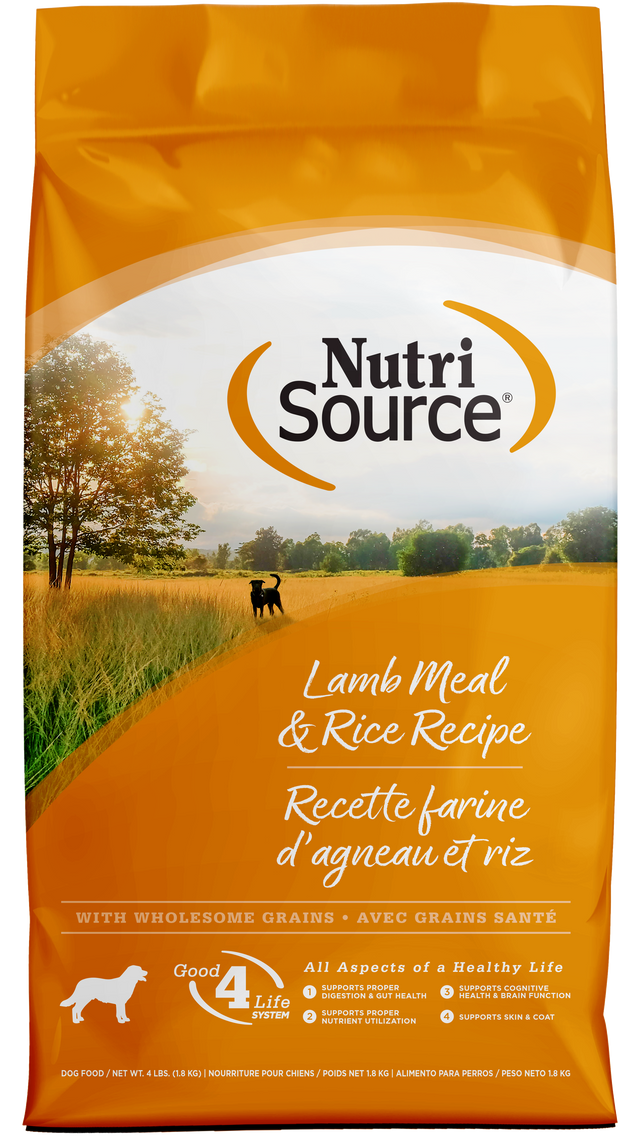 NutriSource® Lamb Meal & Rice Recipe Dog Food