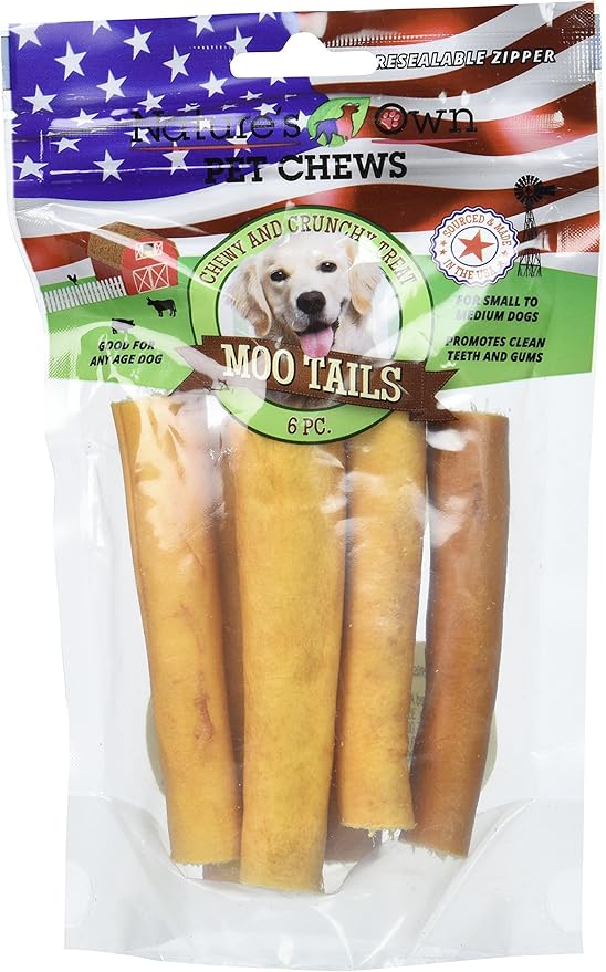 Nature's Own USA Cow Moo Tails Dog Treats