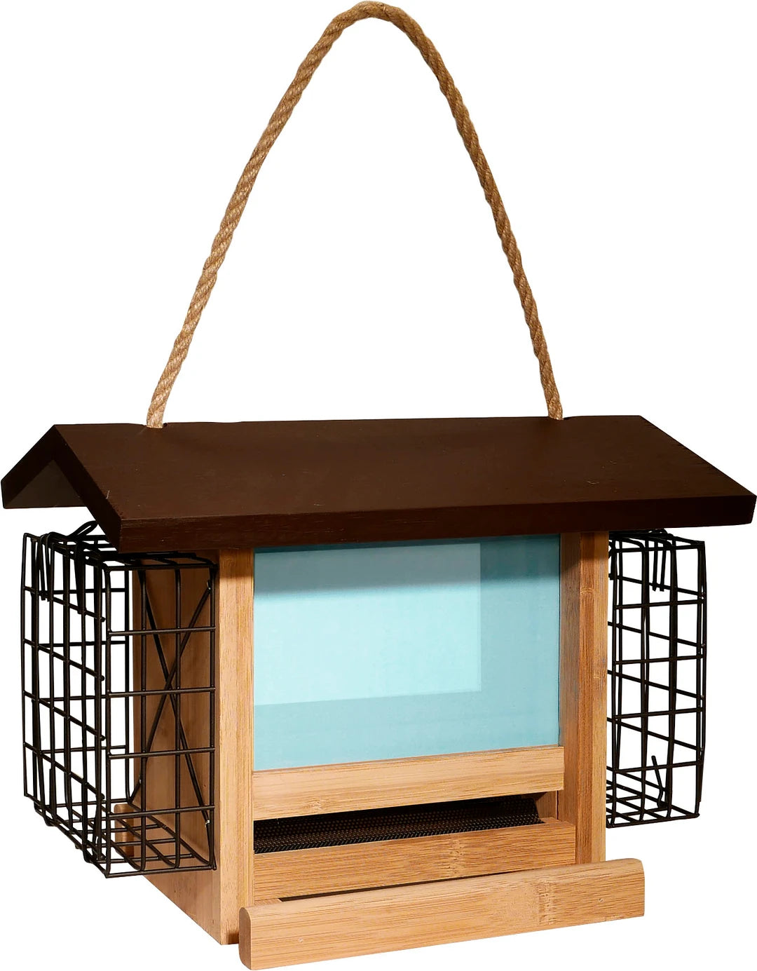 Audubon Ultimate Renewable Bamboo Ranch Feeder w/ Suet