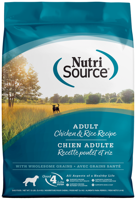 NutriSource® Adult Chicken & Rice Recipe Dog Food