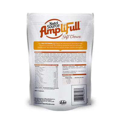 Nutrisource Amplifull Supplement Dog Soft Chews