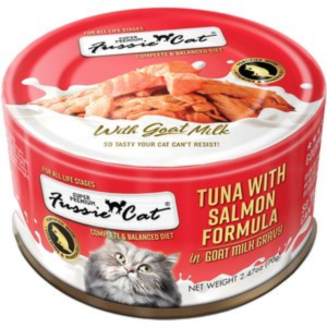 Fussie Cat Premium Tuna Salmon Goat Milk 2.47oz - 98335170: 2.47oz
