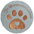Gift Essentials Pawprints on Our Hearts Stepping Stone