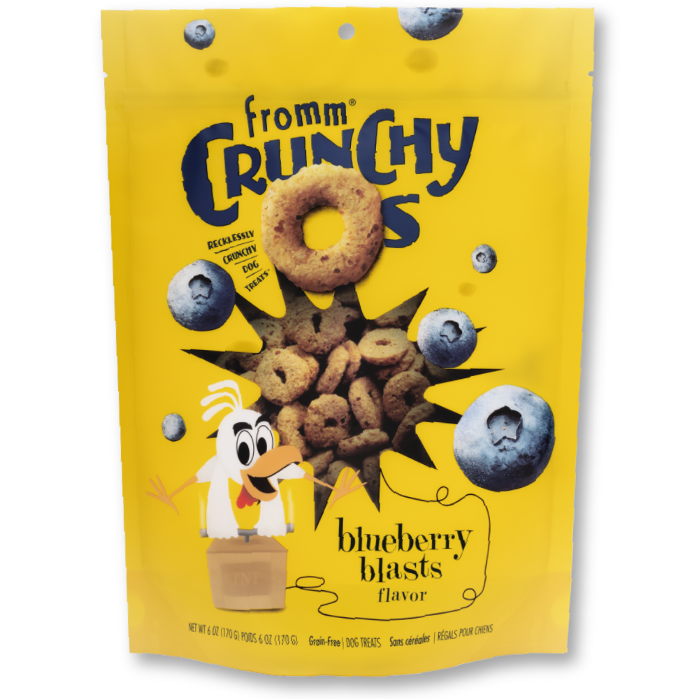 Fromm Crunchy O's Blueberry Blasts Dog Treats