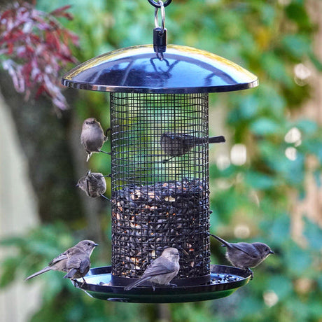 Nature's Way Midnight Metal Mesh Bird Feeder