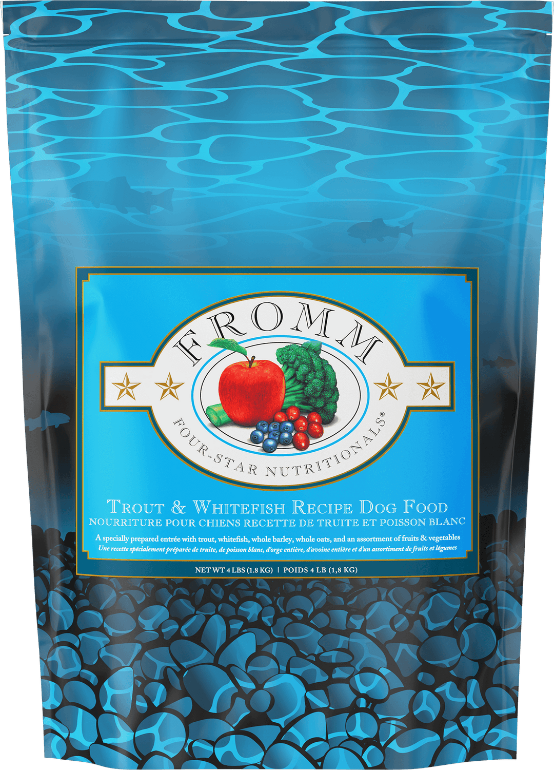 Fromm Trout Whitefish Dry Dog Food: 4 lbs