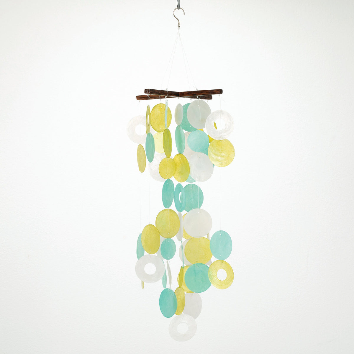 Capiz Sunlit Bay Wind Chime