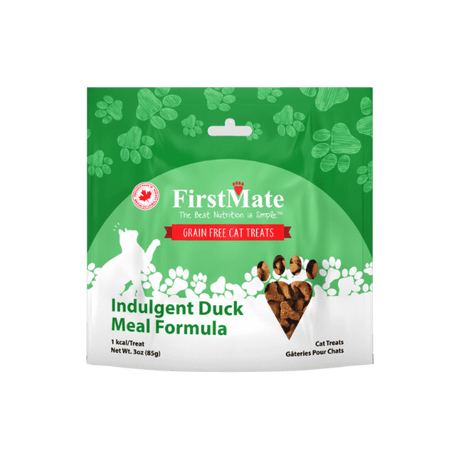 FirstMate Duck Cat Treats: 3 oz