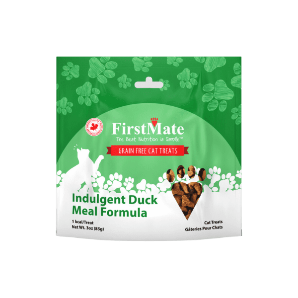 FirstMate Duck Cat Treats: 3 oz
