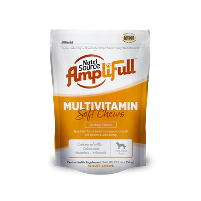 Nutrisource Amplifull Supplement Dog Soft Chews