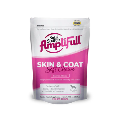 Nutrisource Amplifull Supplement Dog Soft Chews