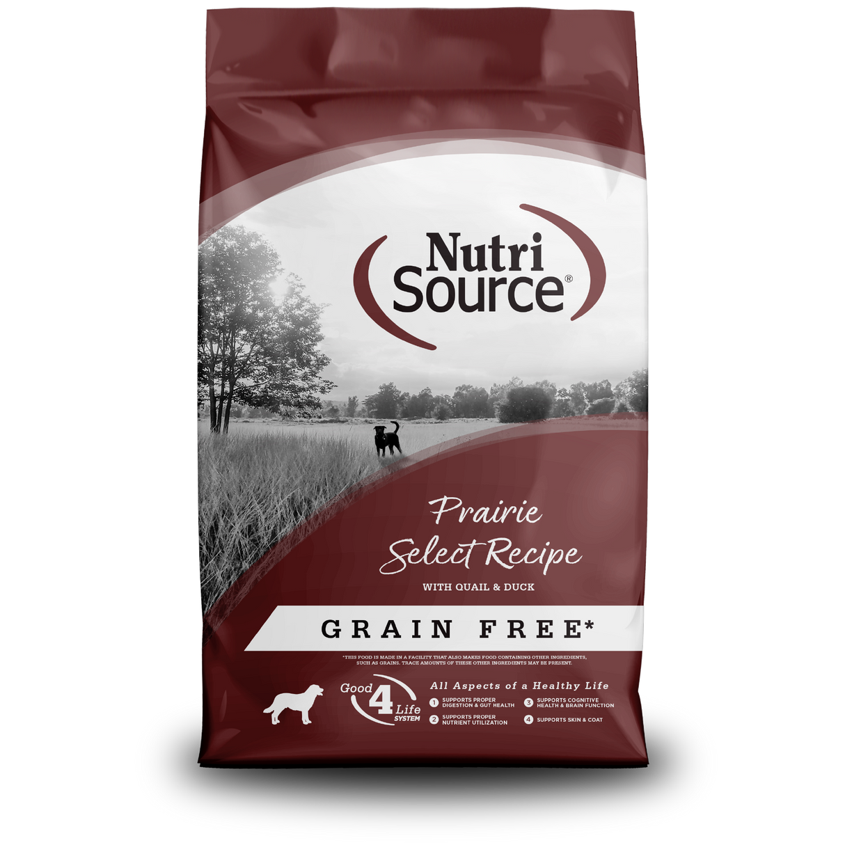 NutriSource Prairie Select Grain Free Dry Dog Food: 5 lbs