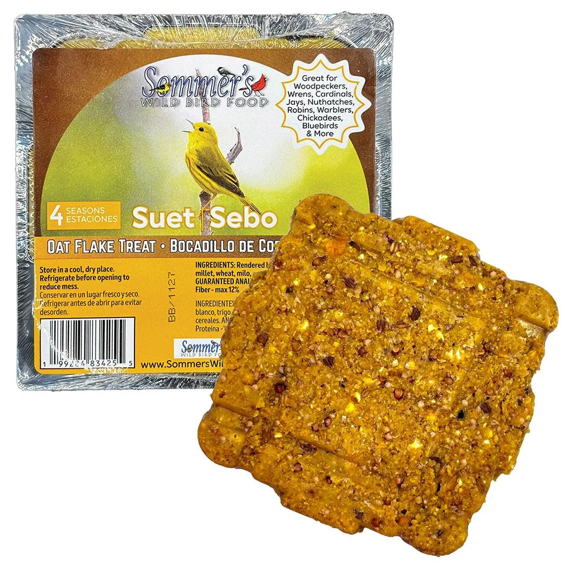 Sommers Suet: Oat Flake