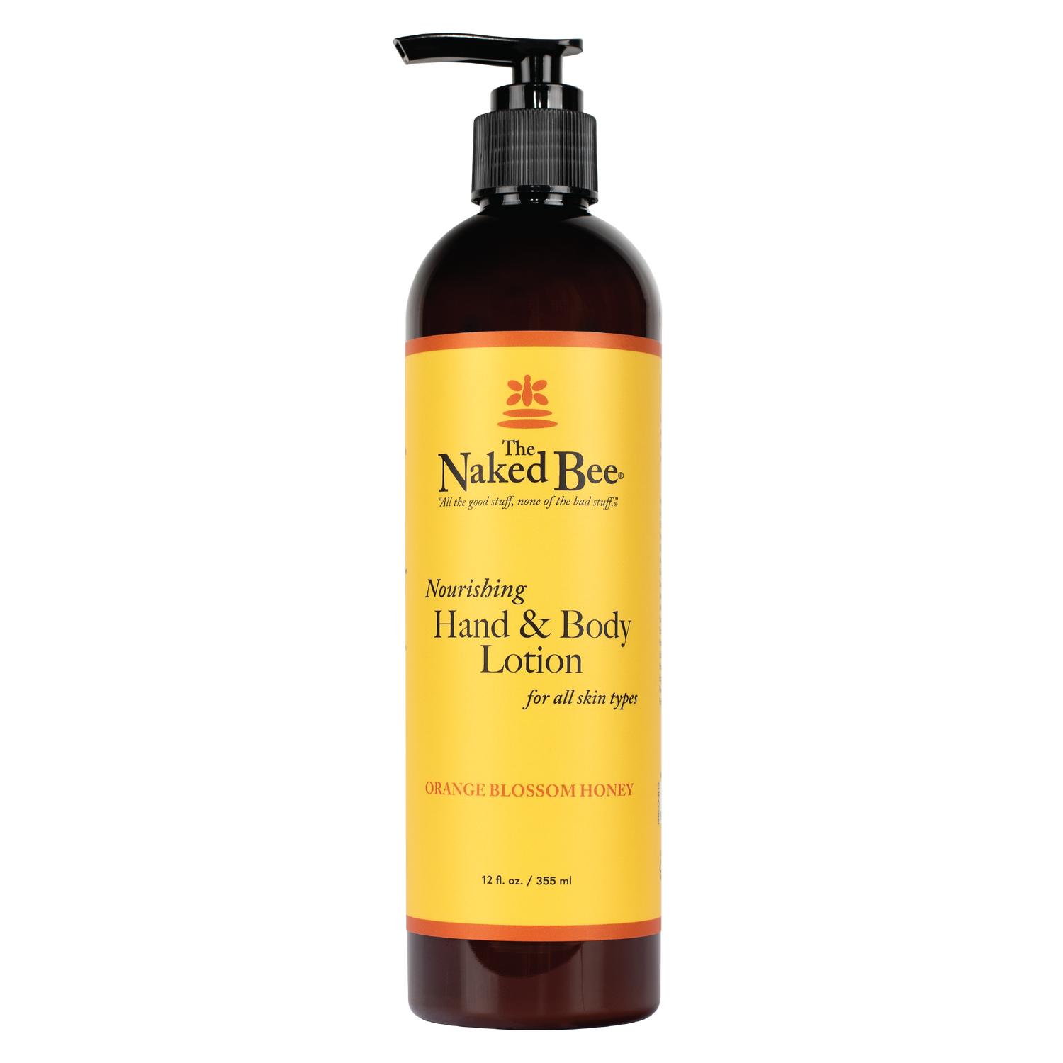 Naked bee lotion 12 oz pump - Orange Blossom
