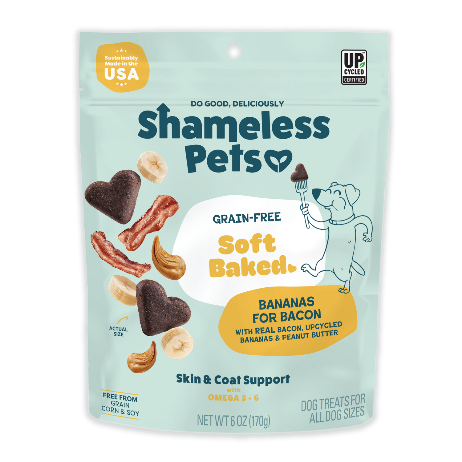 Shameless Banana Dog treat