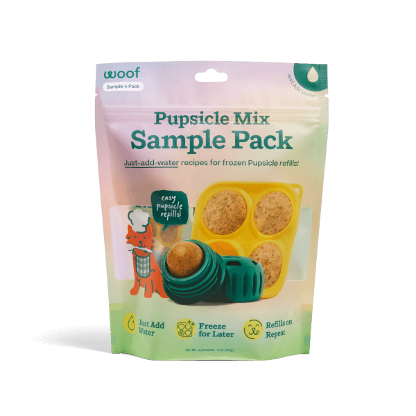 Woof Dog Pupsicle Refill Variety Pack Mix
