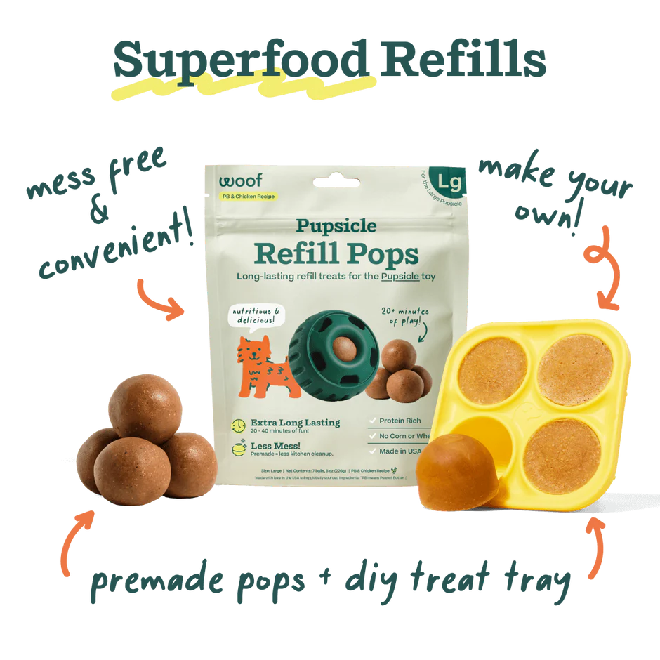 Woof Dog Pupsicle Interactive Dog Toy