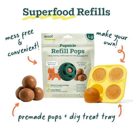 Woof Dog Pupsicle Interactive Dog Toy