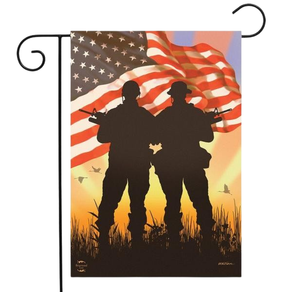 Briarwood Lane American Heroes Garden Flag