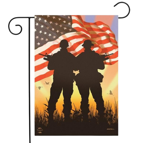 Briarwood Lane American Heroes Garden Flag