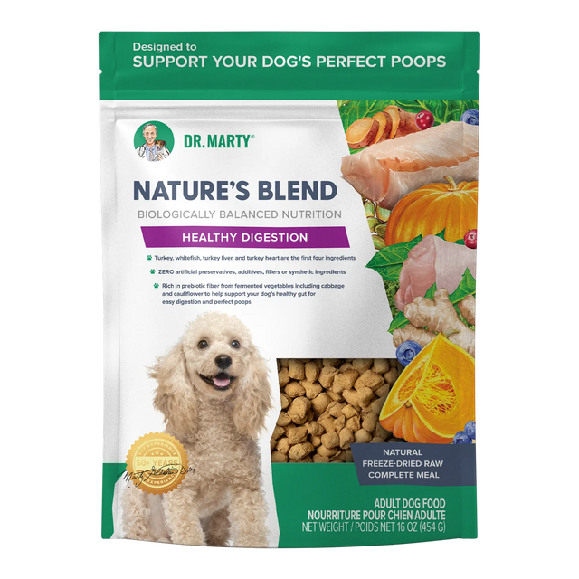 Dr. Marty's Nature's Blend GI Select Freeze Dried Dog: 102647 16oz